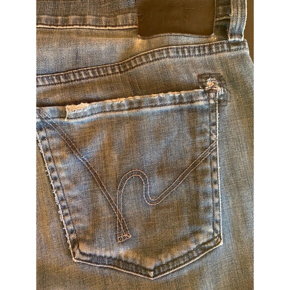 $249 Citizens of Humanity Mens 38x31" Blue Denim Straight Leg Perfect Jeans Note - Picture 14 of 16